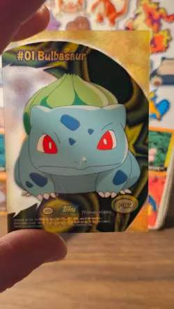 2000 Topps Pokemon TV Animation Series 2 #PC2 Bulbasaur Clear Card - LP - Image 4