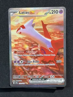 Pokemon Card Excellent(EX) Illustration Rare Latias EX 239/191 Surging Sparks - Image 1