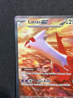 Pokemon Card Excellent(EX) Illustration Rare Latias EX 239/191 Surging Sparks - Image 3