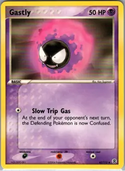 Gastly 63/112 Non Holo FireRed & LeafGreen - Pokemon Card - NM - Image 1
