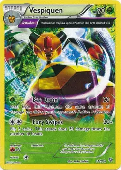 Vespiquen 11/98 RARE - Pokemon XY Ancient Origins Card - Image 1