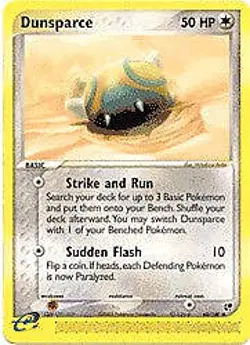 Pokemon Sandstorm Common Card - Dunsparce 60/100 - Image 1