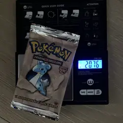 HeavyUU Pokemon WOTC Fossil Sealed 1st Edition Booster Pack Lapras Art 1999 - Image 4
