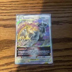 Arceus Vstar SWSH307 - Pokemon TCG Black Star Promo 2023 NM - Image 1