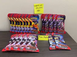 LOT OF 20 - Pokemon TCG Destined Rivals Sleeved Booster Packs Factory Sealed - Image 1