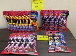 LOT OF 20 - Pokemon TCG Destined Rivals Sleeved Booster Packs Factory Sealed - Image 2