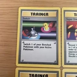 Pokemon TCG Base Set Trainer Bundle Job Lot 1999 NM X9 - Image 2