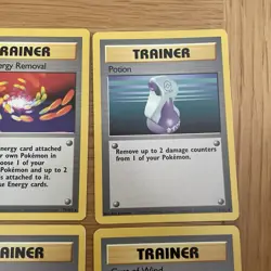 Pokemon TCG Base Set Trainer Bundle Job Lot 1999 NM X9 - Image 4