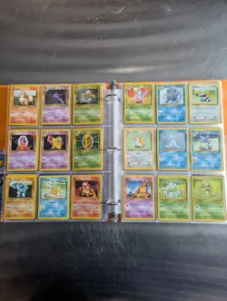 1999 Pokemon Base Set Unlimited 102/102 Complete Binder Set - Image 5
