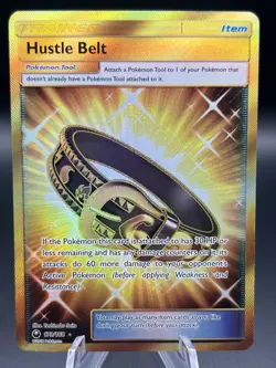 Pokemon TCG Hustle Belt Celestial Storm 179/168 Holo Full Art Secret Rare - Image 1