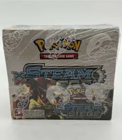 Pokemon XY Steam Siege Booster Box New Sealed 36 Packs 820650811333 - Image 1