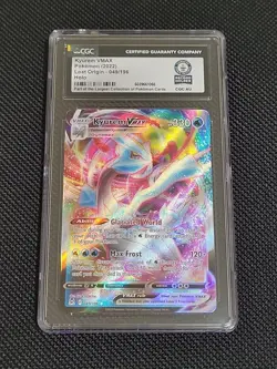 Kyurem VMAX 49/196 Holo, Lost Orgin, 1 Of 1 World Record Break Guinness Pokemon - Image 1