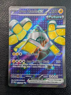 Iron Hands ex - 223/182 Paradox Rift (Pokemon) Illustration Rare - Image 1