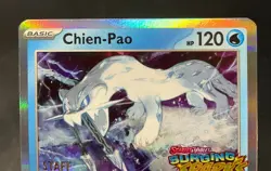 Chien-Pao Pokemon Surging Sparks Staff Promo #152 - Image 3