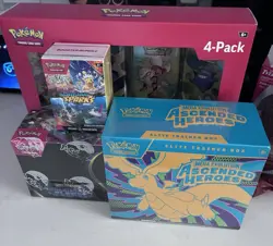 Pokemon TCG Sealed Lot: 151 Phantasmal Flames Ascended Heroes Surging Sparks - Image 1