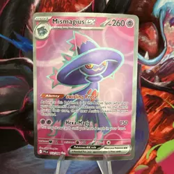 Pokemon TCG: Mismagius EX 112/94, (FULL ART) Phantasmal Flames _ HOLO - Image 1