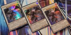 Yugioh 3x Blackwing Full Armor Master Ultra Rare BLCR 1st Edition NM Playset! - Image 3