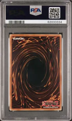 Yugioh PSA 9 Elemental Hero Chaos Neos Ghost Rare GLAS-EN036 - Image 2