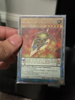 Yu-Gi-Oh! TCG RA04-EN236 Qliphort Scout Quarter Century Secret Rare 1st Edition - Image 1