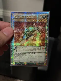 Yu-Gi-Oh! TCG RA04-EN236 Qliphort Scout Quarter Century Secret Rare 1st Edition - Image 2