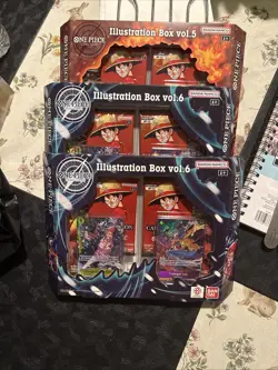 1 One Piece Illustration Box Volume 5 And 2 Illustration Box Volume 2. - Image 1