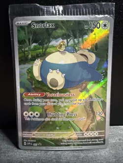 Snorlax 051 Sv: Scarlet & Violet Promo Cards Holo - Image 1