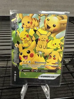 Pikachu V-Union SWSH141 SWSH: Sword & Shield Promo Cards Holo - Image 1
