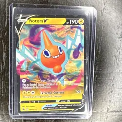 Pokemon Rotom V SWSH257 Sword & Shield Promo Holo Lightning 190HP English Card - Image 1