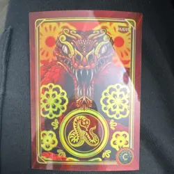 CARDSMITHS Currency Meta-Rare Refractor Snake MR#2 Card 2025 Jon McTavish - Image 1