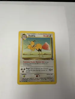 Pokemon Base Set Card WOTC TCG 1999 Vintage Jungle Dodrio 34 / 64 - Image 1