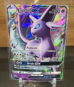 Pokemon Espeon GX TCG SM35 Sun and Moon Black Star Promo Card - Image 1