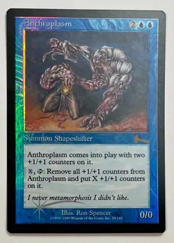 MTG ANTHROPLASM (FOIL) Urza's Legacy (OldManMTG 002-873) - Image 1