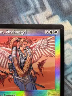 MTG Foil Radiant, Archangel EX/LP+ Urza's Legacy - Image 5