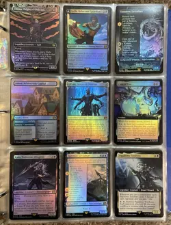 Magic The Gathering MTG Final Fantasy Card Lot Foils Rares Borderless Ext - Image 1