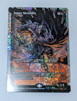 Super Shredder (Showcase) (Fracture Foil) Teenage Mutant Ninja Turtles TMT M 295 - Image 1