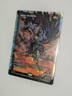 Super Shredder (Showcase) (Fracture Foil) Teenage Mutant Ninja Turtles TMT M 295 - Image 5