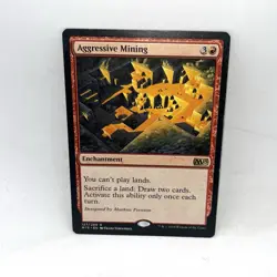 Aggressive Mining Core Set 2015 M15 MTG Magic The Gathering - Image 1