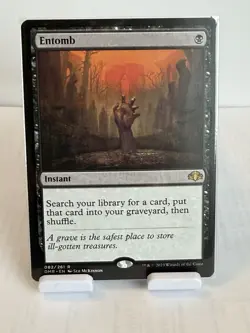 MTG Entomb Instant Rare Black Dominaria Remastered Regular #082 - Image 1