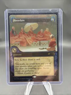 Preordain (2301) Foil Secret Lair Drop Avatar Magic The Gathering - Image 1