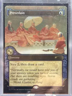 Preordain (2301) Foil Secret Lair Drop Avatar Magic The Gathering - Image 2