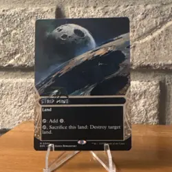 Magic: The Gathering Strip Mine Land M0040 Edge of Eternities Daniel Romanovsky - Image 1