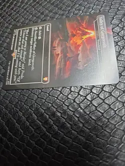 Valley of Gorgoroth - Wasteland #376 (NM) Lord of the Rings LTC Magic MTG - Image 2