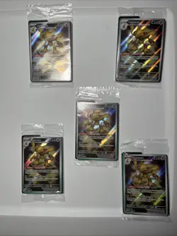 (5) Alakazam 009 Me: Mega Evolution Holo SEALED PROMOS Full Art Pokemon Cards - Image 1