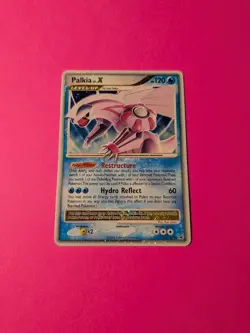Palkia LV. X DP18 Holo Black Star Promo Pokemon Card TCG Diamond & Pearl HP - Image 1