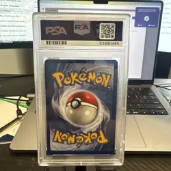 1999 POKEMON BASE SET UNLIMITED #4 CHARIZARD-HOLO PSA 8 - Image 3
