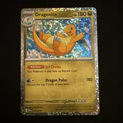 2025 McDonald’s Pokemon - M24EN - Dragonite - FOIL 012/015 Dragon Discovery - Image 1