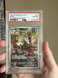 Pokemon Kirlia SV01 Scarlet & Violet Illustration Rare Holo PSA 10 212/198 - Image 1