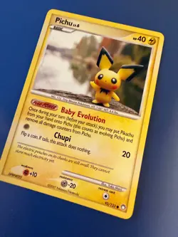 Pichu - 93/123 Mysterious Treasures - Pokemon TCG - 2007 - Image 2