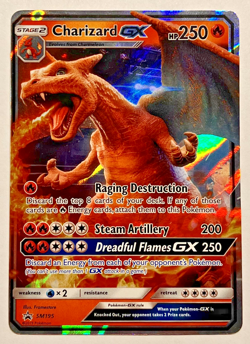 Pokemon Charizard GX SM195 Sun & Moon Promo Holo - Image 1