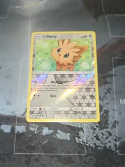 Lillipup 103/149 SM Base Set Reverse Holo Common Pokemon - Image 1